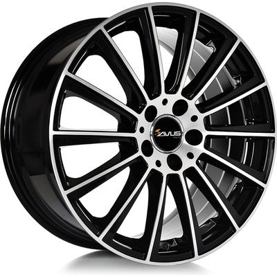 AVUS AC-M07 8,5x20 5x112 ET35 black polished