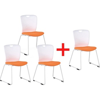 B2B Partner Plastová stolička DOT 3+1