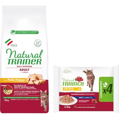 Trainer Natural Cat Adult kureci 10 kg
