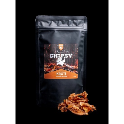 Swaglift Jerky Chipsy Krůtí Sladká Paprika 50 g