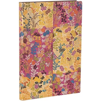 Paperblanks Тефтер Kara-Ori Pink, Midi, широки редове, мека (1570181229)