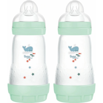 Mam Dětská antikoliková láhev Easy Start mátová 2 x 260 ml