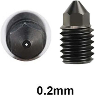 Two Trees Дюза от Закалена стомана за Неоригинален Bambu Lab A1, A1 mini хотенд