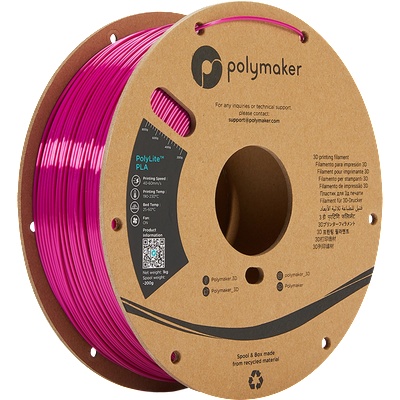 Polymaker PolyLite Silk PLA Magenta - 1, 75 mm / 1000 g (PA03004)