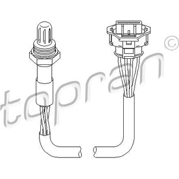 Lambda sonda TOPRAN 207 431