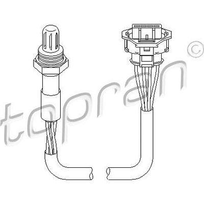 Lambda sonda TOPRAN 207 431
