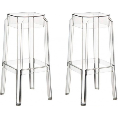 Design-Shop FOX Transparentní 2 ks