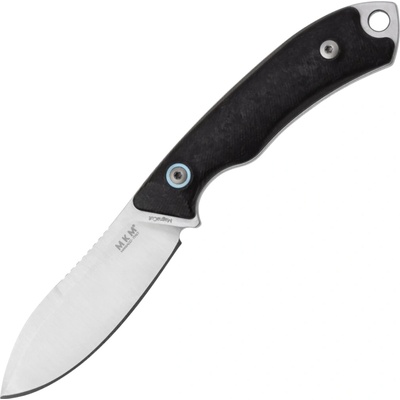 MKM POCKET TANGO 1 – MAGNACUT MUK Satin Fixed bld, MARBLE CARBON FIBER hdl MK PT1-CF