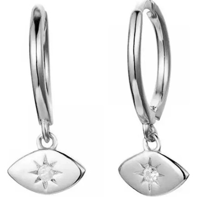 Majya stříbrné náušnice IRIS 10408