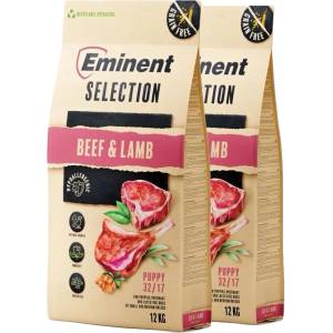 Eminent Selection Puppy Beef & Lamb 2 x 12 кг