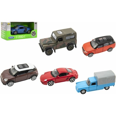 Welly Auto VW Golf V červená 1:34