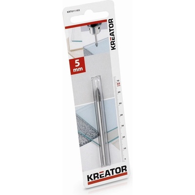 Kreator PowerPlus KRT011103 - Vrták do obkladů, dlaždic a skla 5 x 68 mm