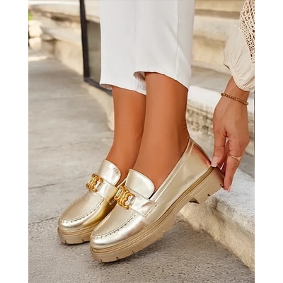 Resti Elegant women's moccasins Rommie žlutá