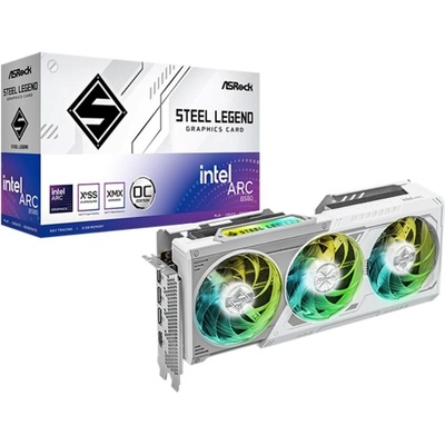 ASRock Intel Arc B580 Steel Legend OC 12GB GDDR6 90-GA5CZZ-00UANF