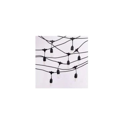Ecolight Garden Garland LED SET 10m +10 filament G45 E27 1W 2700K
