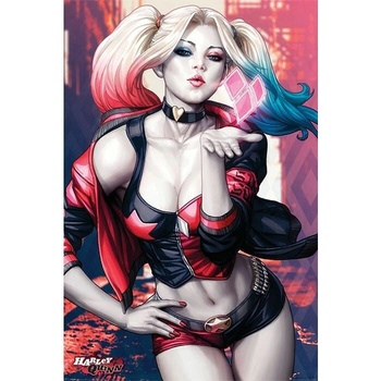 Pyramid International Plagát Batman - Bozk Harley Quinn