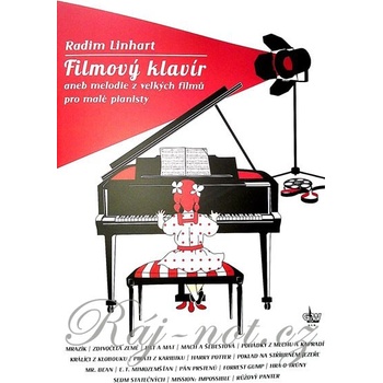 Filmový klavír 1 alebo melódia z veľkých filmov pre malých pianistov Radim Linhart