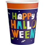 Amscan Хартиени чаши - Halloween Friends 250 мл 8 бр