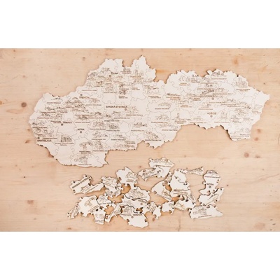 Danson - Puzzle Zrúcaniny drevené puzzle v krabičke - 1 - 39 piese