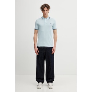 Fred Perry Памучна тениска с яка (M3600.97A)