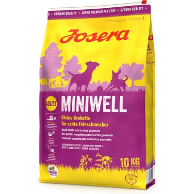 Josera 2x10кг Miniwell Josera суха храна за кучета