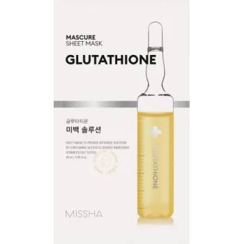 Image 1 of MISSHA Glutathione Sheet Mask - Текстилна маска за лице с глутатион за изсветляване на тена 28мл