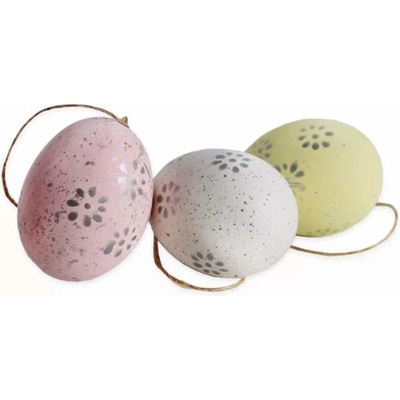 Lepaso Vajíčka reálná 12ks/6cm růžová mix
