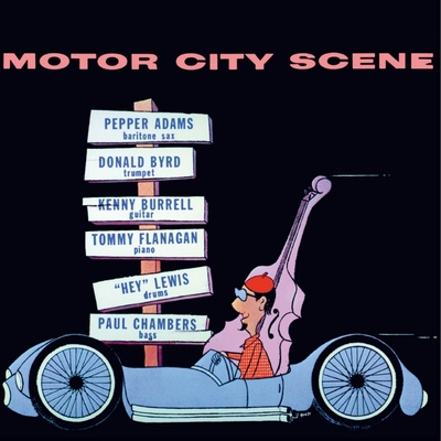 Pepper Adams,Donald Byrd - MOTOR CITY SCENE LP
