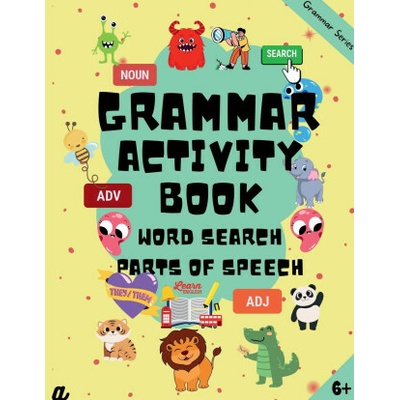 English Grammar Activity Book - Level 1 (Word Search, 6-8 years)