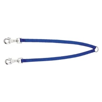 Ferplast Тwin - Повод за две кучета , 20 мм/ 50 см. - син