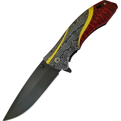 IZMAEL Outdoorový skládací YC 39081 Typ5/Šedá/Červená 8.7 cm
