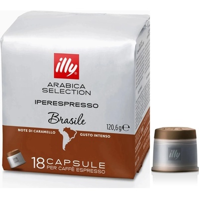 Illy Kávové kapsle IperEspresso Monoarabica Brazil 100% Arabica 18 ks – Hledejceny.cz