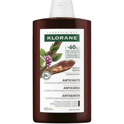 Klorane šampon s chininem a BIO plesnivcem alpinským 400 ml