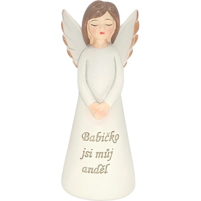 1patro Andílek krémový s nápisem Babičko jsi můj anděl E185124-1 – Zboží Dáma
