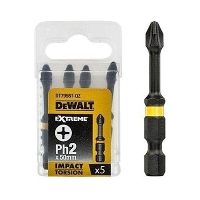 Nástavec bit torzní PH2 50 mm 5 ks DEWALT