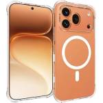 Gigapack Honor 600 Pro GIGAPACK Силиконов калъф за телефон, удароустойчив, MagSafe, ПРОЗРАЧЕН (GP-187172)