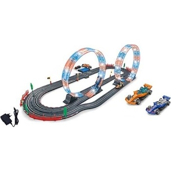 Ocie SOBA Slot Top Turbo Състезателна Писта 2 Коли 560 см