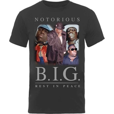 Notorious B. I. G Notorious B. I. G. Collage Black L Риза (BIGTS06MB03)