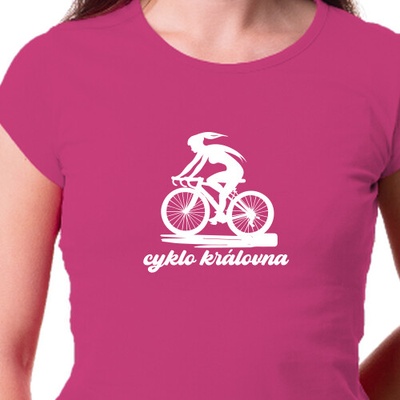Tričko Cyklo královna dámské