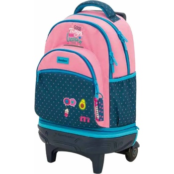 Sportandem Ученическа раница на колелца 2в1 Happen - Sportandem