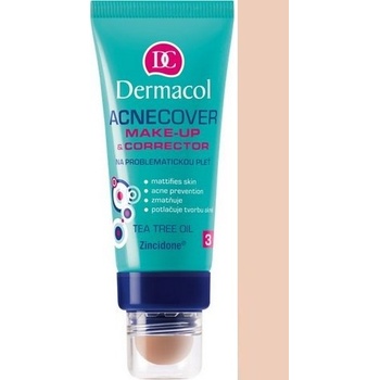 Dermacol Acnecover make-up & Corrector make-up a korektor 01 30 ml + 3 g