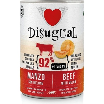 Disugual Fruit Dog Beef with Melon 400 g