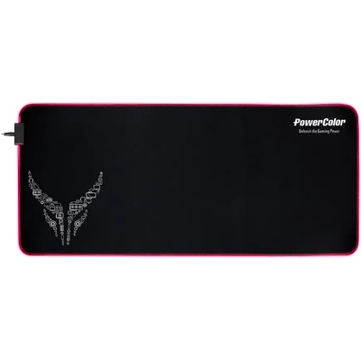 PowerColor Подложка за мишка PowerColor Red Devil RGB - XL (PC-PAD-MPDR-1000)