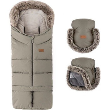 Petite&Mars Set zimný Arctic 4v1 Furry Mocha Mousse