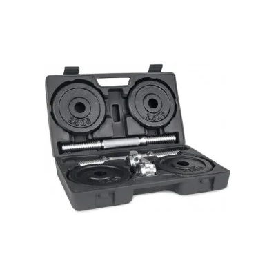 Sportmann Комплект регулируеми гири Sportmann 2x10 кг, черни