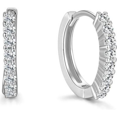 Silenti Jewelry Сребърни обеци "Грижа