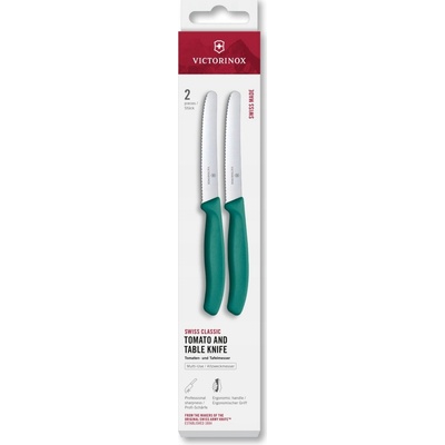 Victorinox 6.7834.2C1 sada 2 nožů zoubkované ostří 11 cm Swiss Classic