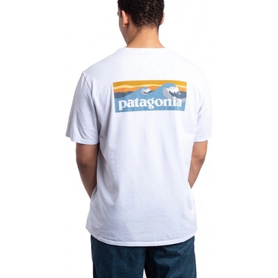 Patagonia M's Boardshort Logo Pocket Responsibili-Tee white 24/25