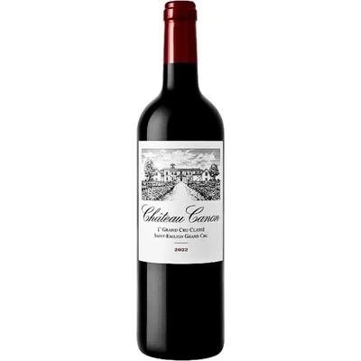 Château Canon Cuvée suché červené 2022 14,5% 0,75 l (čistá fľaša)