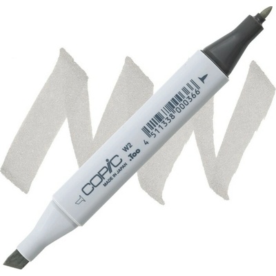 Lihová fixa COPIC Classic oboustranná Fine & Chisel, Warm gray 2 (W2)